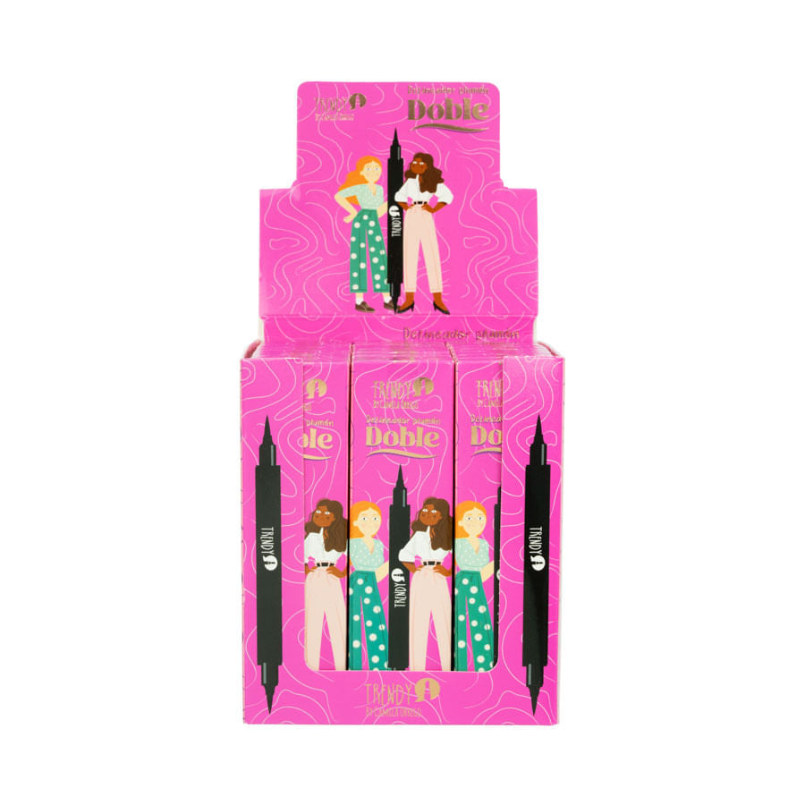 DELINEADOR PLUMON PROFESIONAL TRENDY ARTIST COLLECTION Negro