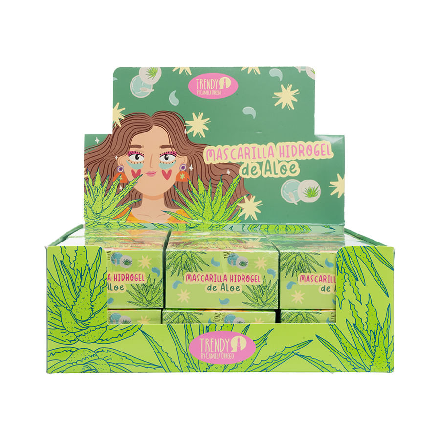 MASCARILLA HIDROGEL PEPINO