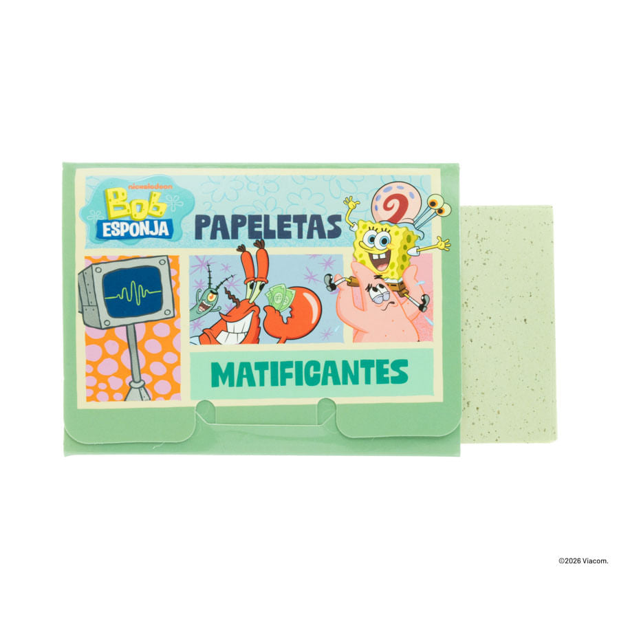 PAPELETAS MATIFICANT BOB ESPONJA